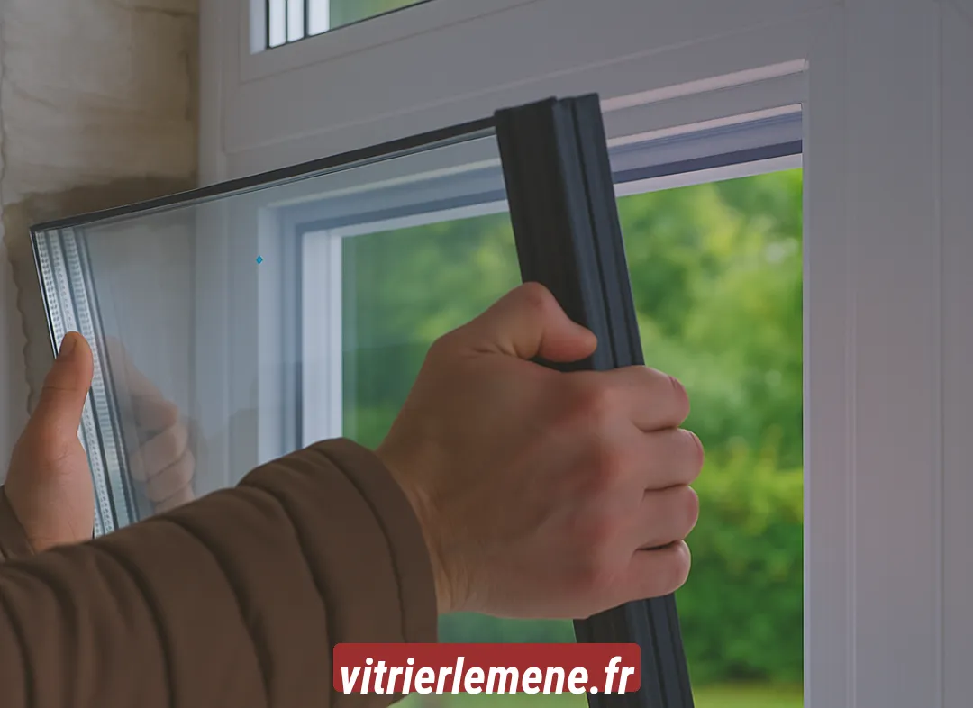 Remplacement de double vitrage Le Mené