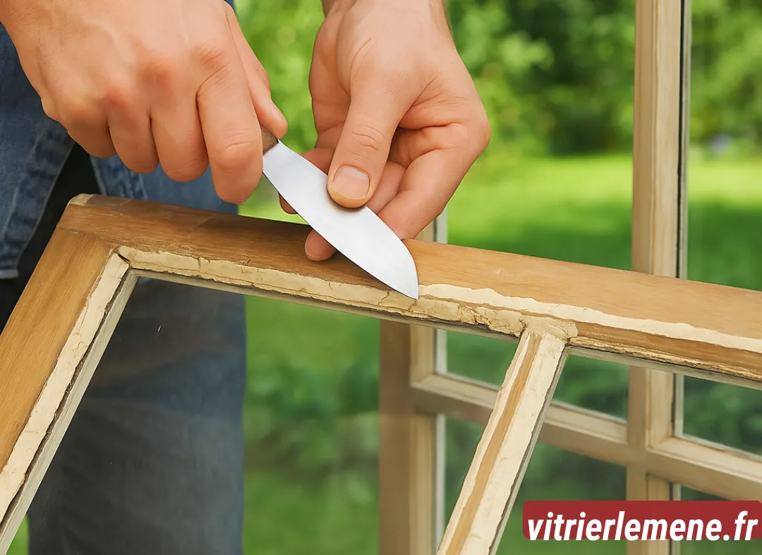 Remplacement de simple vitrage Le Mené